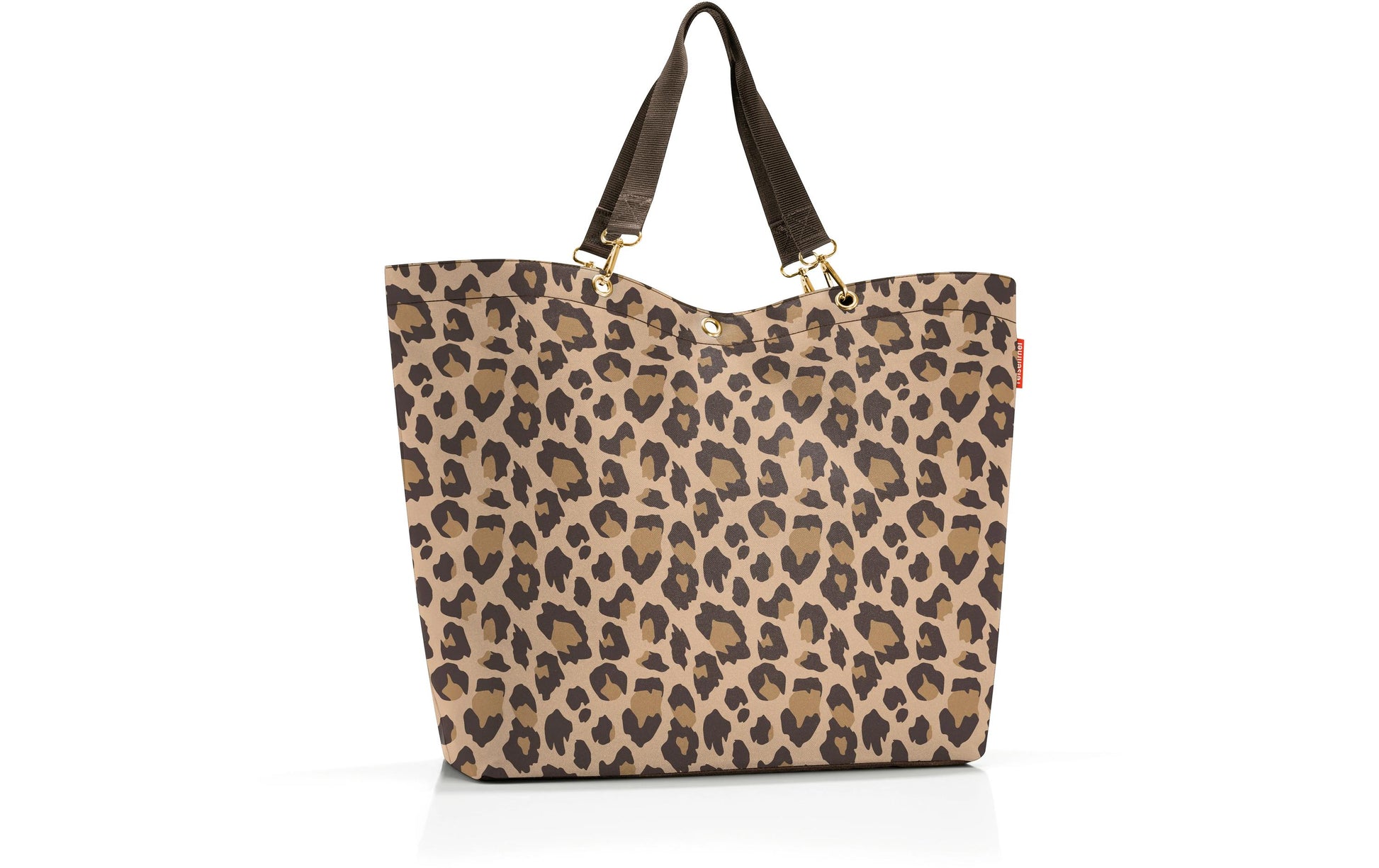 Reisenthel Stofftasche, Polyester, Motiv Leo Macchiato, 680×455×200 mm