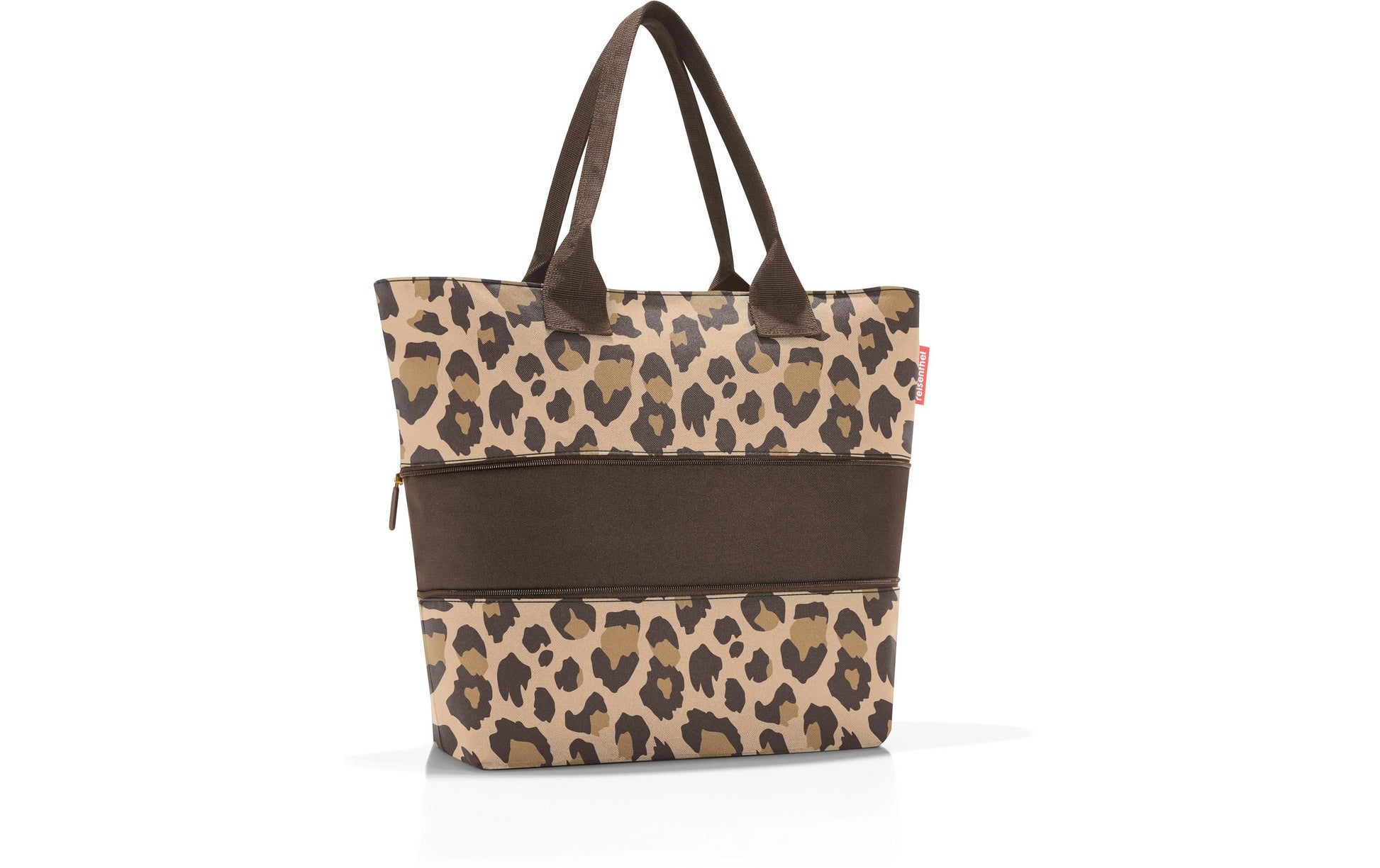 Reisenthel Stofftasche, Polyester, Motiv Leo Macchiato, 500×350×165 mm