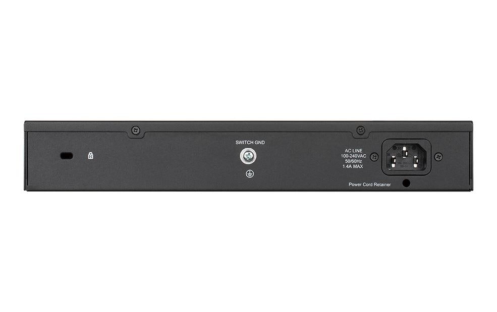 D-Link DGS-1100-24PV2 – Managed Switch – 24×GbE, L2, PoE+ 100 W, 1U