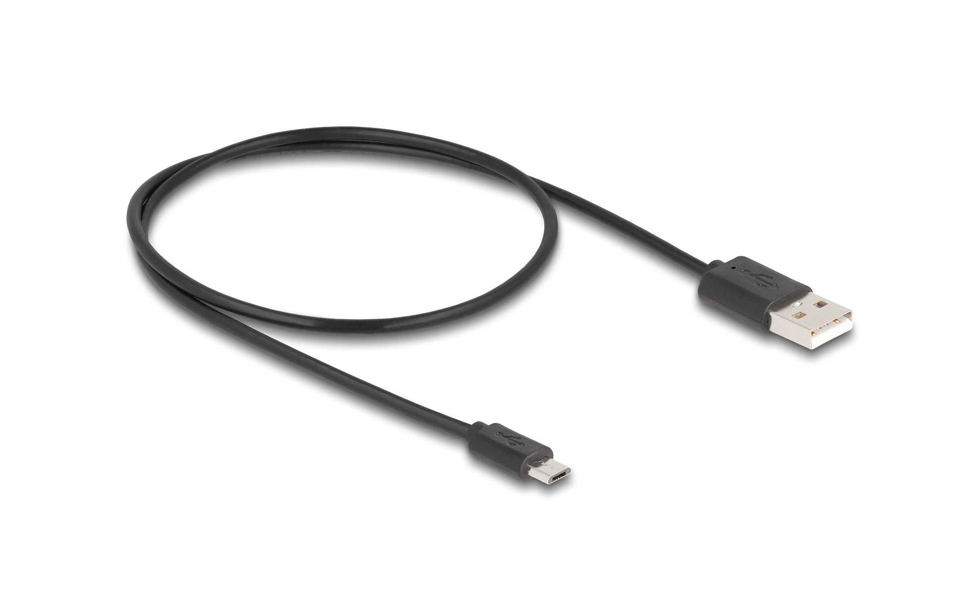 DeLOCK HDMI Splitter 1× HDMI zu 2× HDMI – 4K (3840 × 2160) @ 60 Hz, HDR, HDCP 1.4/2.2, 0,6 m – Schwarz