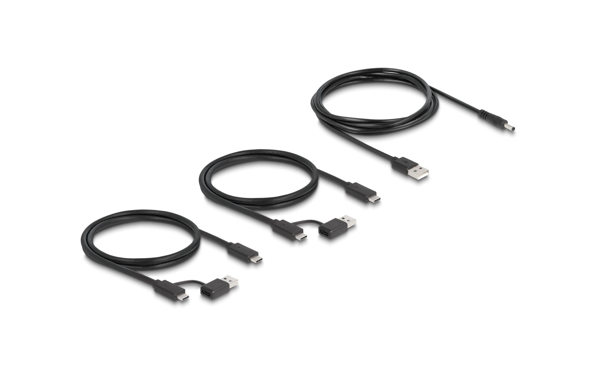 DeLOCK USB-Switch – 2× USB-C Buchse, 4× USB-A Buchse – USB 3.2 Gen 1 (5 Gbit/s) – Schwarz