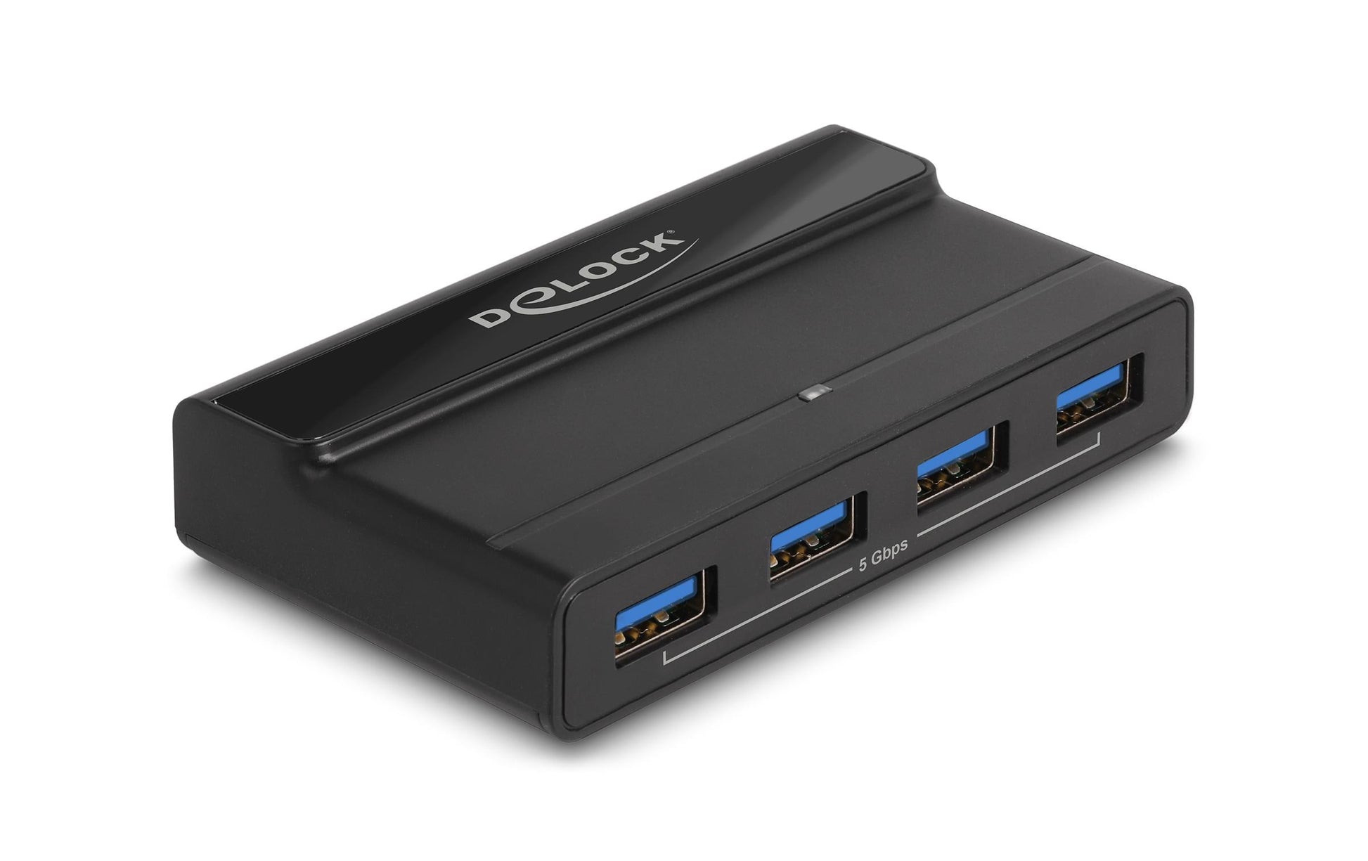 DeLOCK USB-Switch – 2× USB-C Buchse, 4× USB-A Buchse – USB 3.2 Gen 1 (5 Gbit/s) – Schwarz