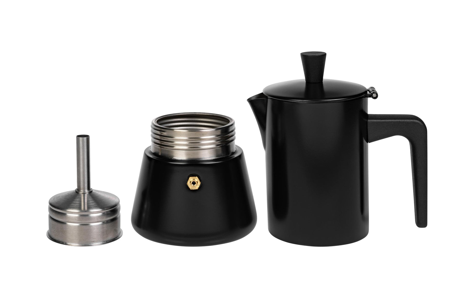 Furber. Furber French Press / Kaffeebereiter – 0,2 l, 4 Tassen, Edelstahl, 9,5 × 20 × 13,5 cm