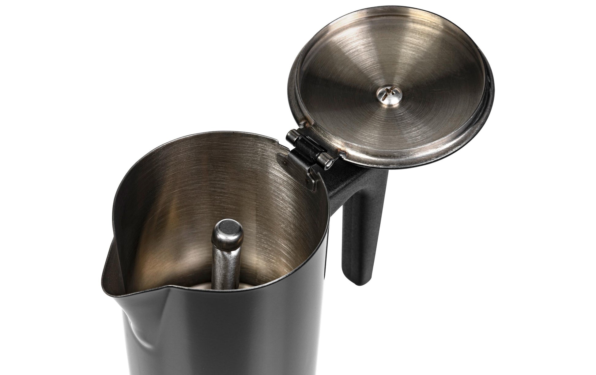 Furber. Furber French Press / Kaffeebereiter – 0,2 l, 4 Tassen, Edelstahl, 9,5 × 20 × 13,5 cm