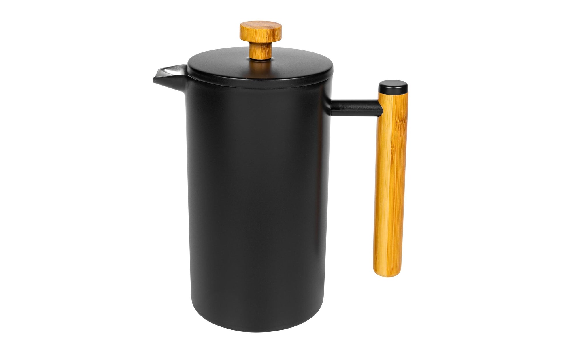 Furber. Furber French Press / Kaffeebereiter – 1 l, 8 Tassen, Bambus/Edelstahl