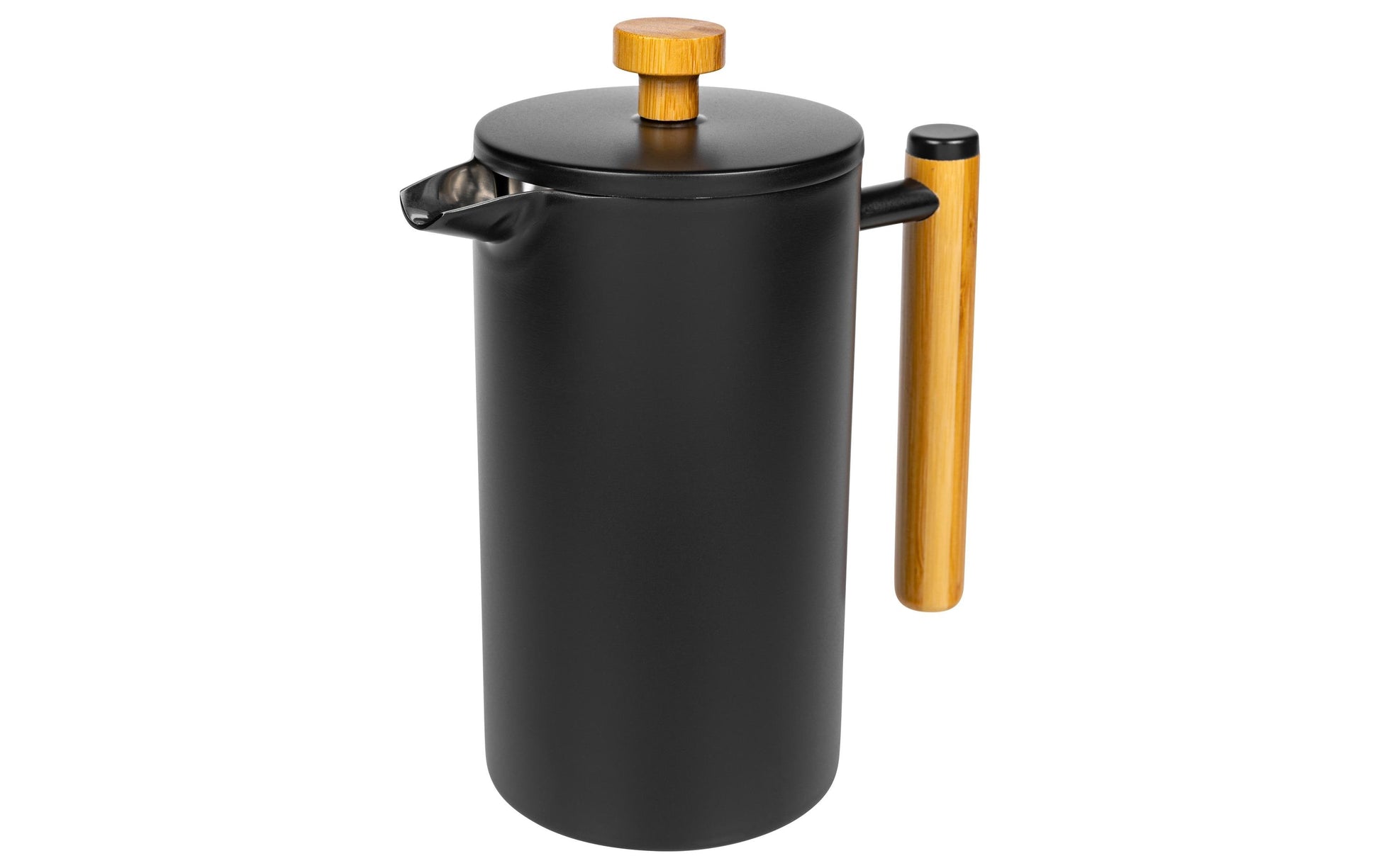 Furber. Furber French Press / Kaffeebereiter – 1 l, 8 Tassen, Bambus/Edelstahl