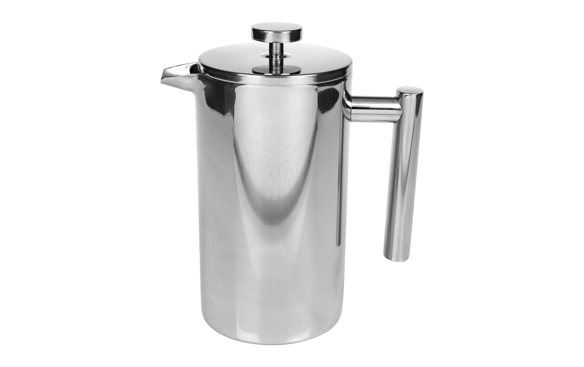 Furber. Furber French Press / Kaffeebereiter – 1 l, 8 Tassen, Edelstahl, 18,5 × 21,5 × 10,5 cm