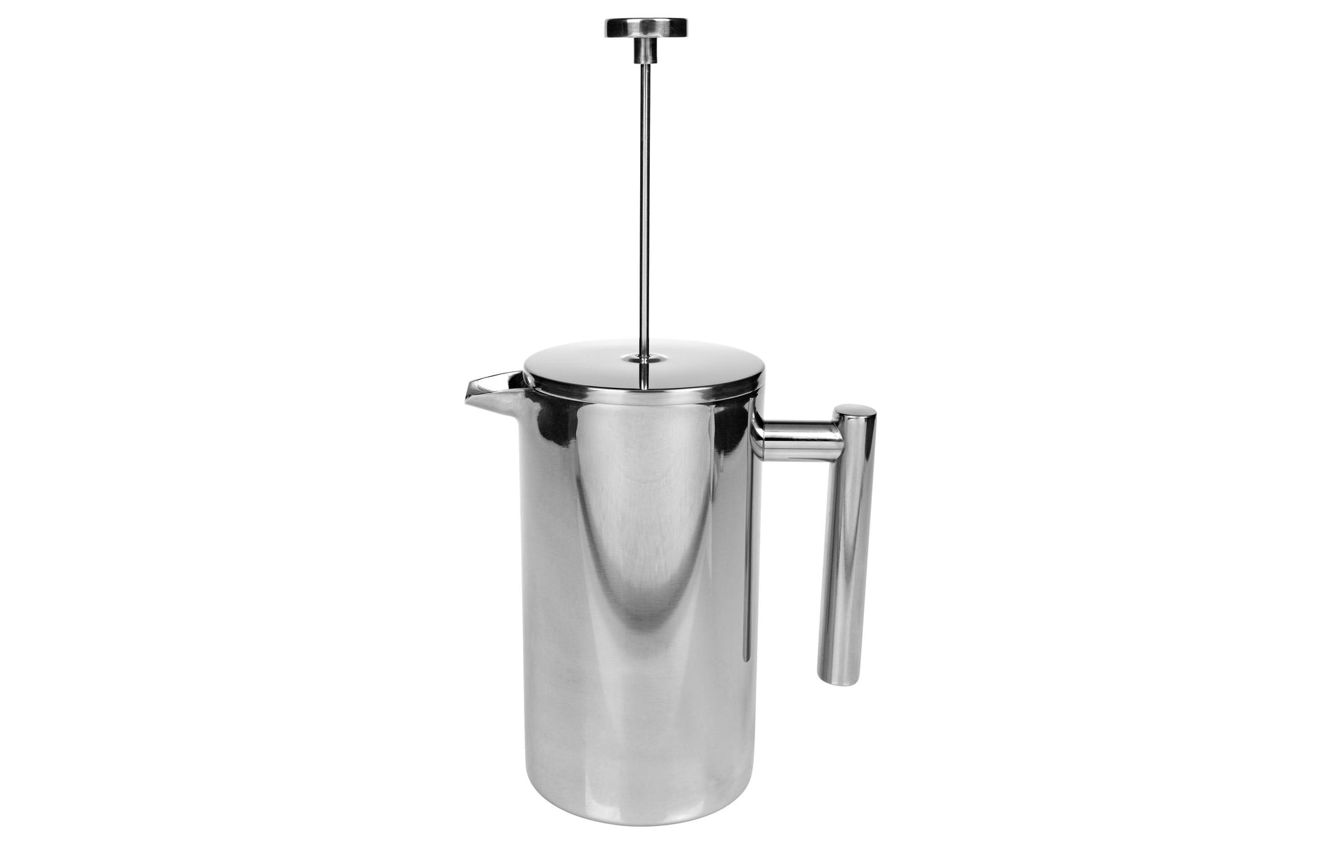 Furber. Furber French Press / Kaffeebereiter – 1 l, 8 Tassen, Edelstahl, 18,5 × 21,5 × 10,5 cm