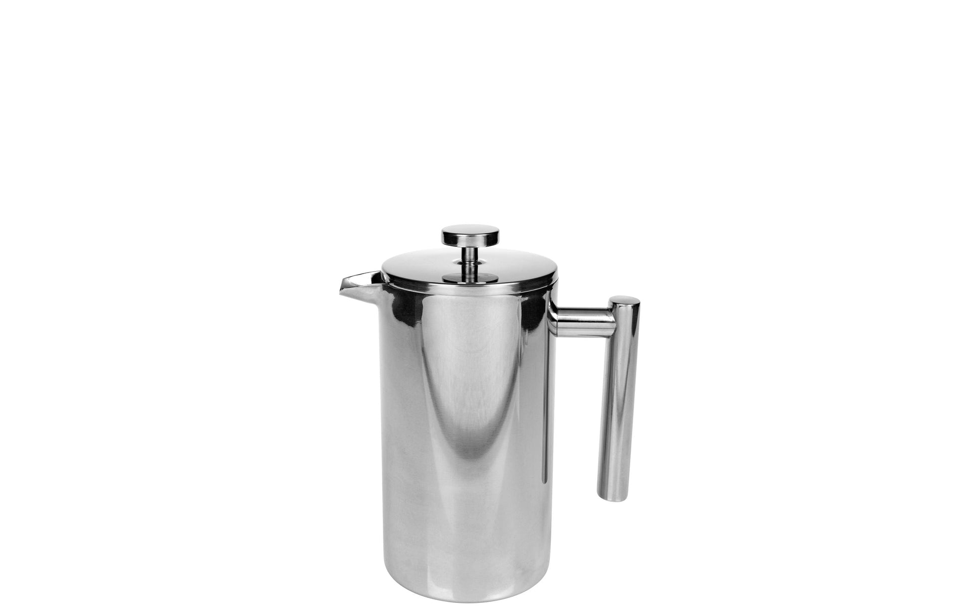 Furber. Furber French Press / Kaffeebereiter – 0,4 l, 3 Tassen, Edelstahl, 14 × 16,5 × 7,5 cm