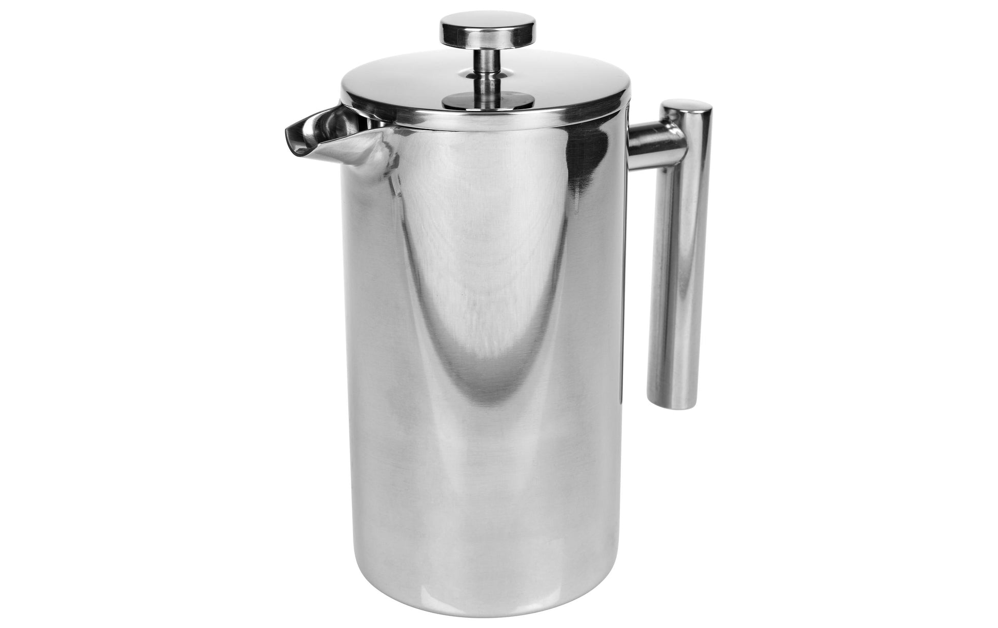 Furber. Furber French Press / Kaffeebereiter – 1 l, 8 Tassen, Edelstahl, 18,5 × 21,5 × 10,5 cm