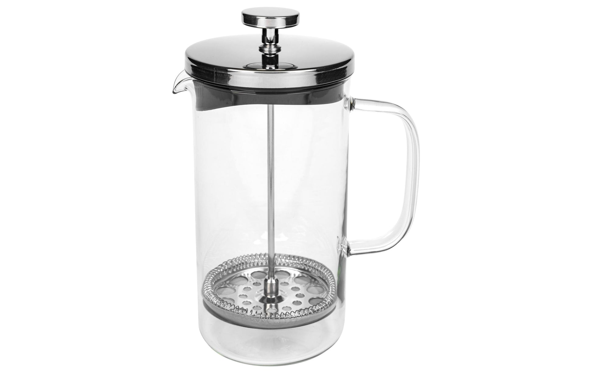 Furber. Furber French Press / Kaffeebereiter – 1 l, 8 Tassen, Glas, Schwarz