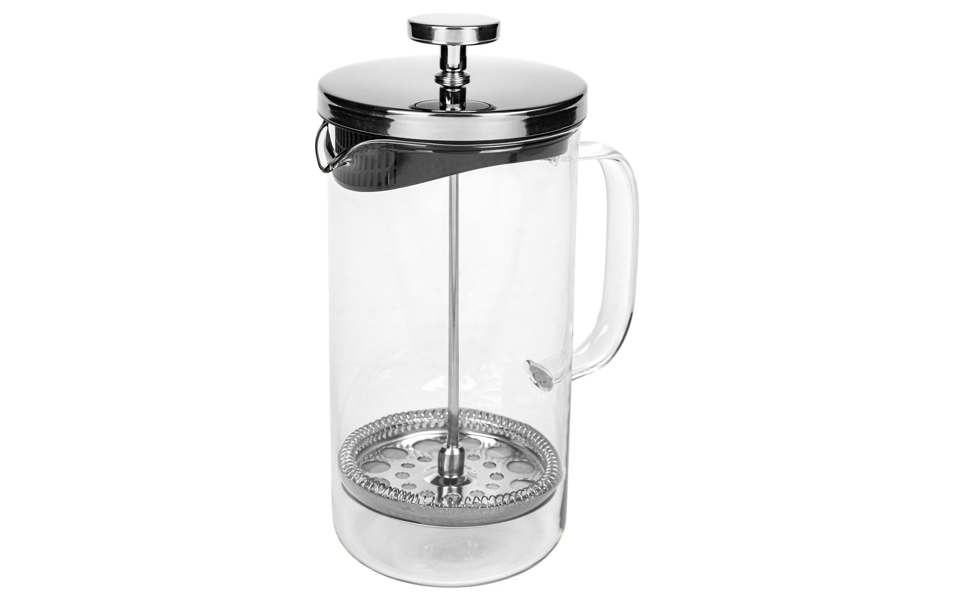 Furber. Furber French Press / Kaffeebereiter – 1 l, 8 Tassen, Glas, Schwarz