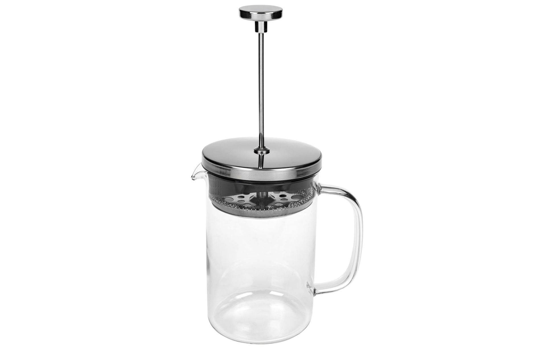 Furber. Furber French Press / Kaffeebereiter – 0,8 l, 6 Tassen, Borosilikatglas