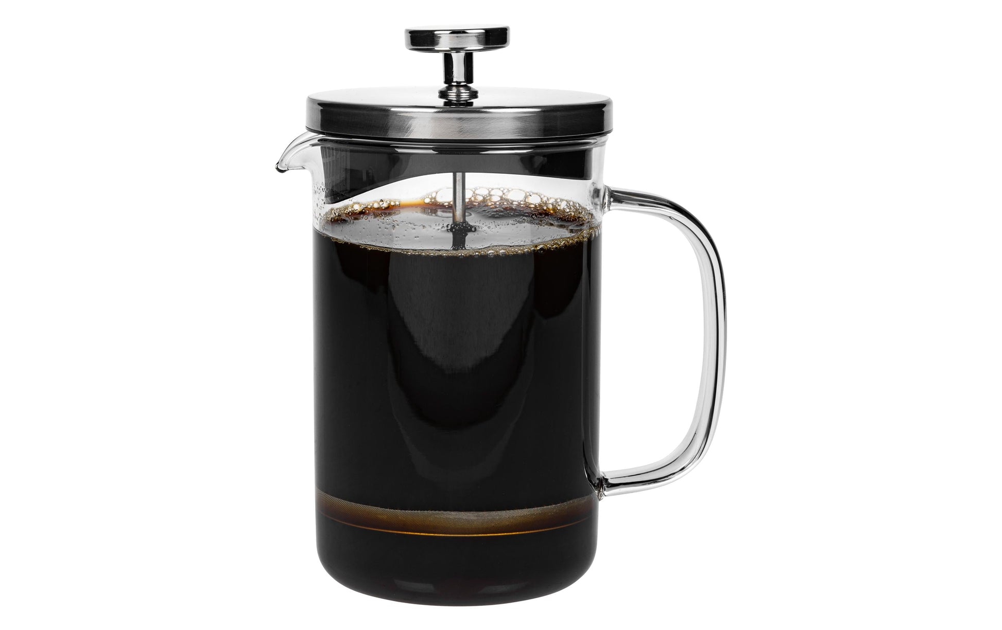 Furber. Furber French Press / Kaffeebereiter – 0,8 l, 6 Tassen, Borosilikatglas