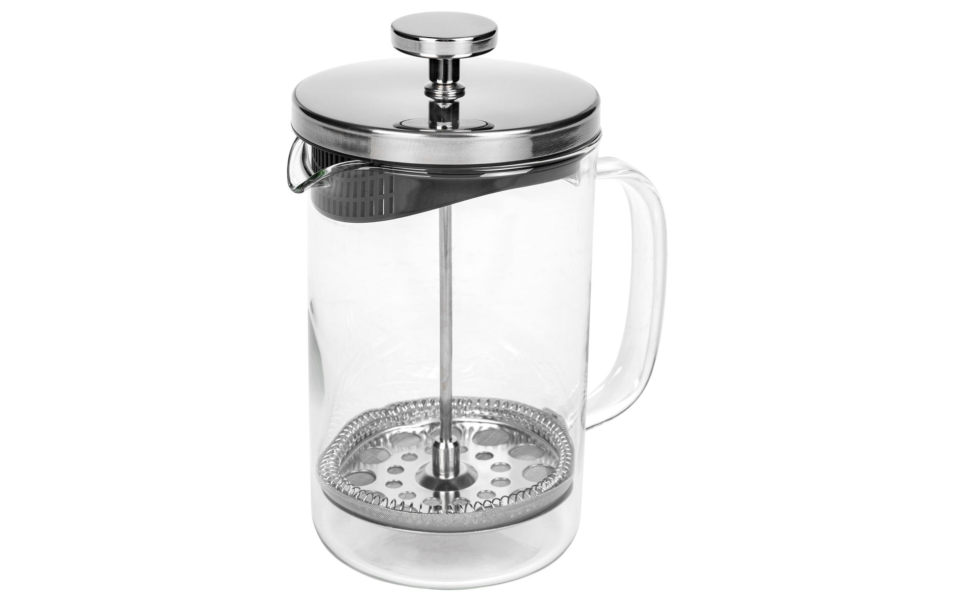 Furber. Furber French Press / Kaffeebereiter – 0,8 l, 6 Tassen, Borosilikatglas