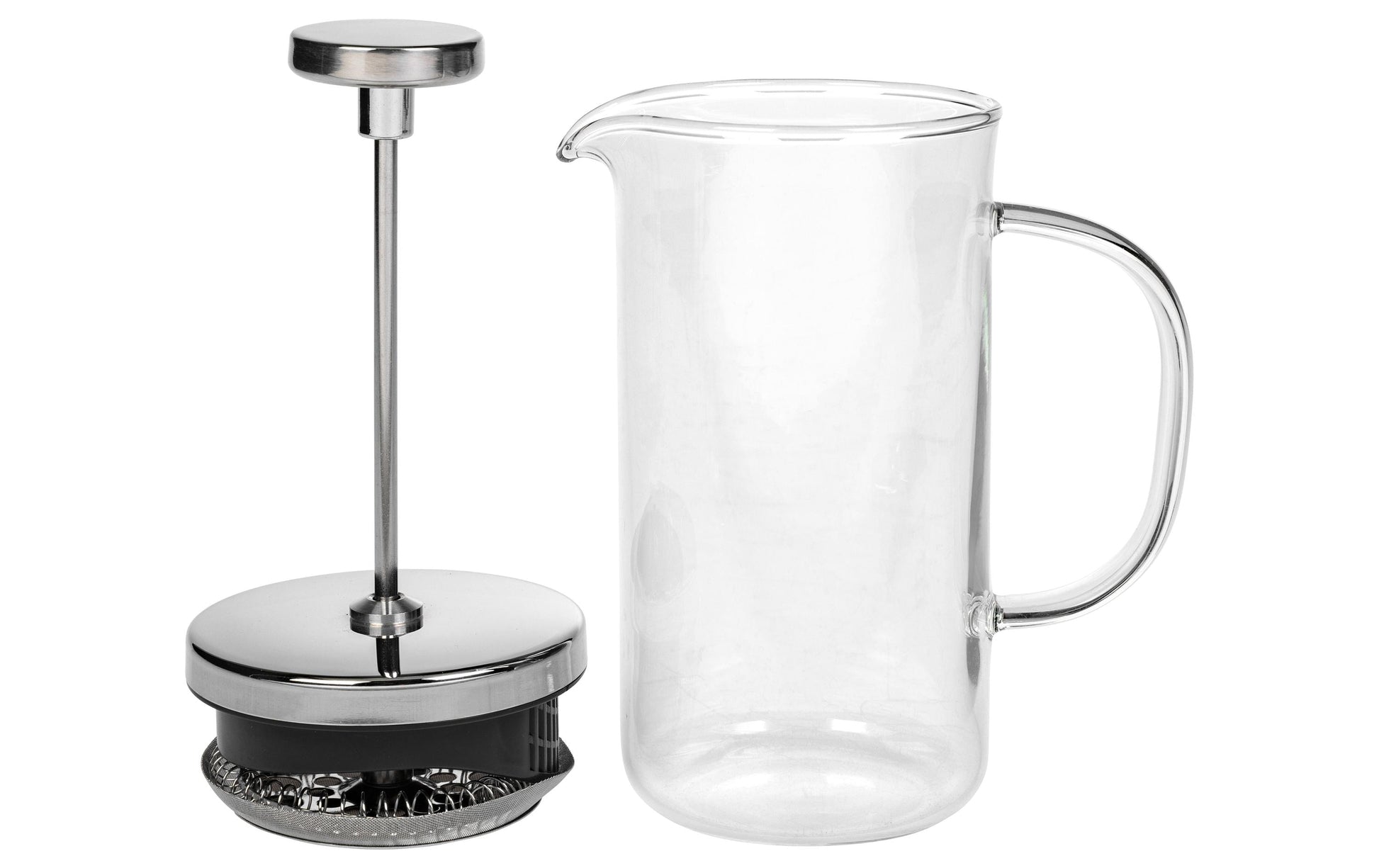 Furber. Furber French Press / Kaffeebereiter – 0,35 l, 3 Tassen, Borosilikatglas