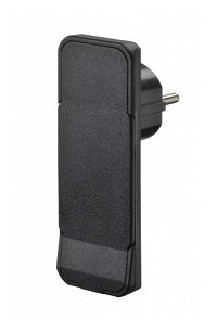 Bachmann Adapterkabel, Flachstecker CEE7/7, wieder anschliessbar, ohne Leitung – schwarz