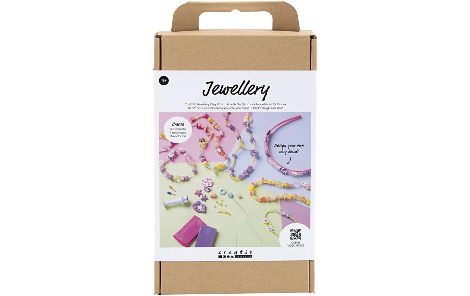 Creativ Company Bastelset – Schmuck – ab 6 Jahren – Perlen