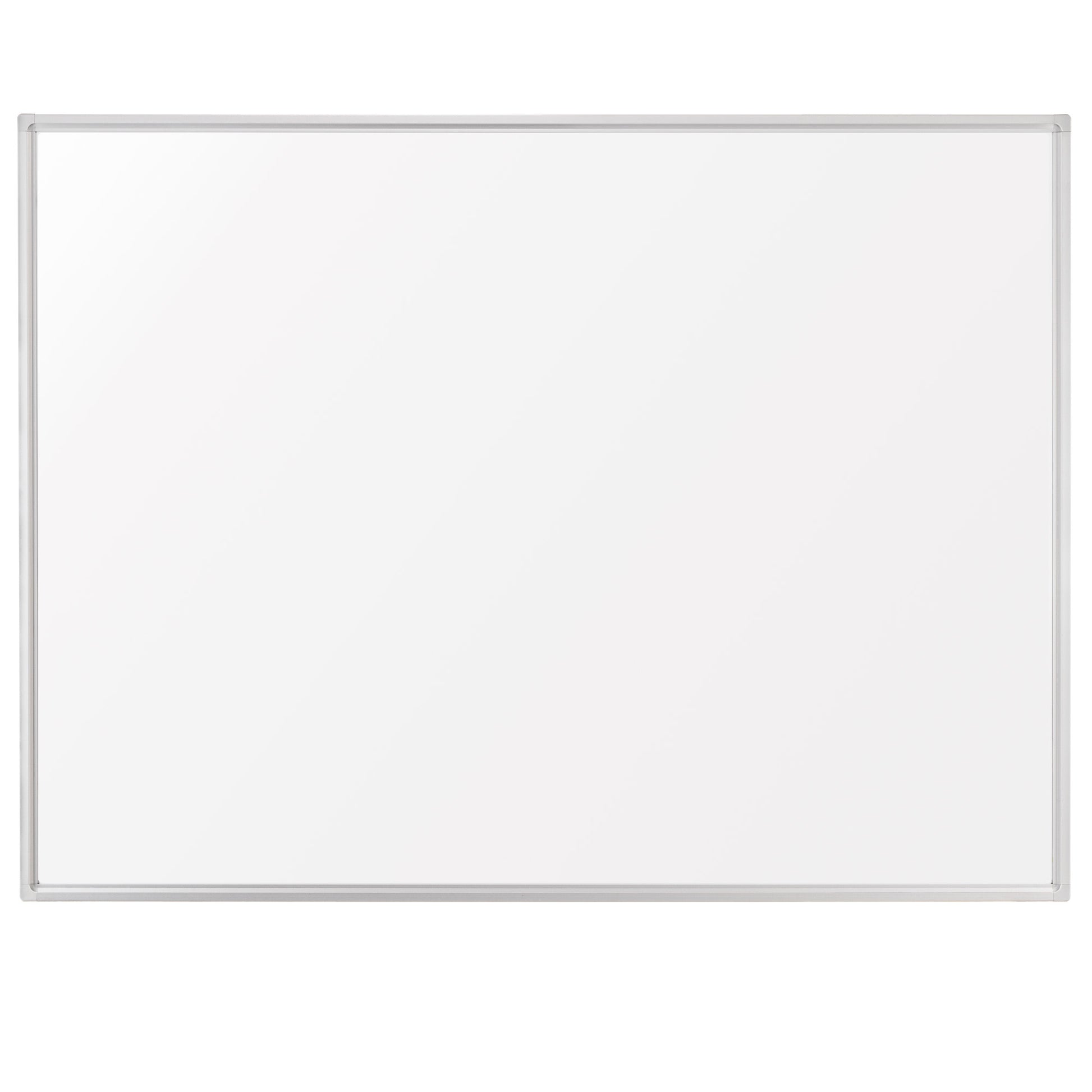 Franken Whiteboard – 200 × 100 cm, Emaille, magnetisch, Aluminiumrahmen, Wandmontage, inkl. Ablage