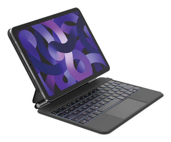 Belkin Tastatur-Case für iPad 11" (Pro 3. Gen., Air M2) und iPad Pro 10,5" – Magnetverschluss – Schwarz
