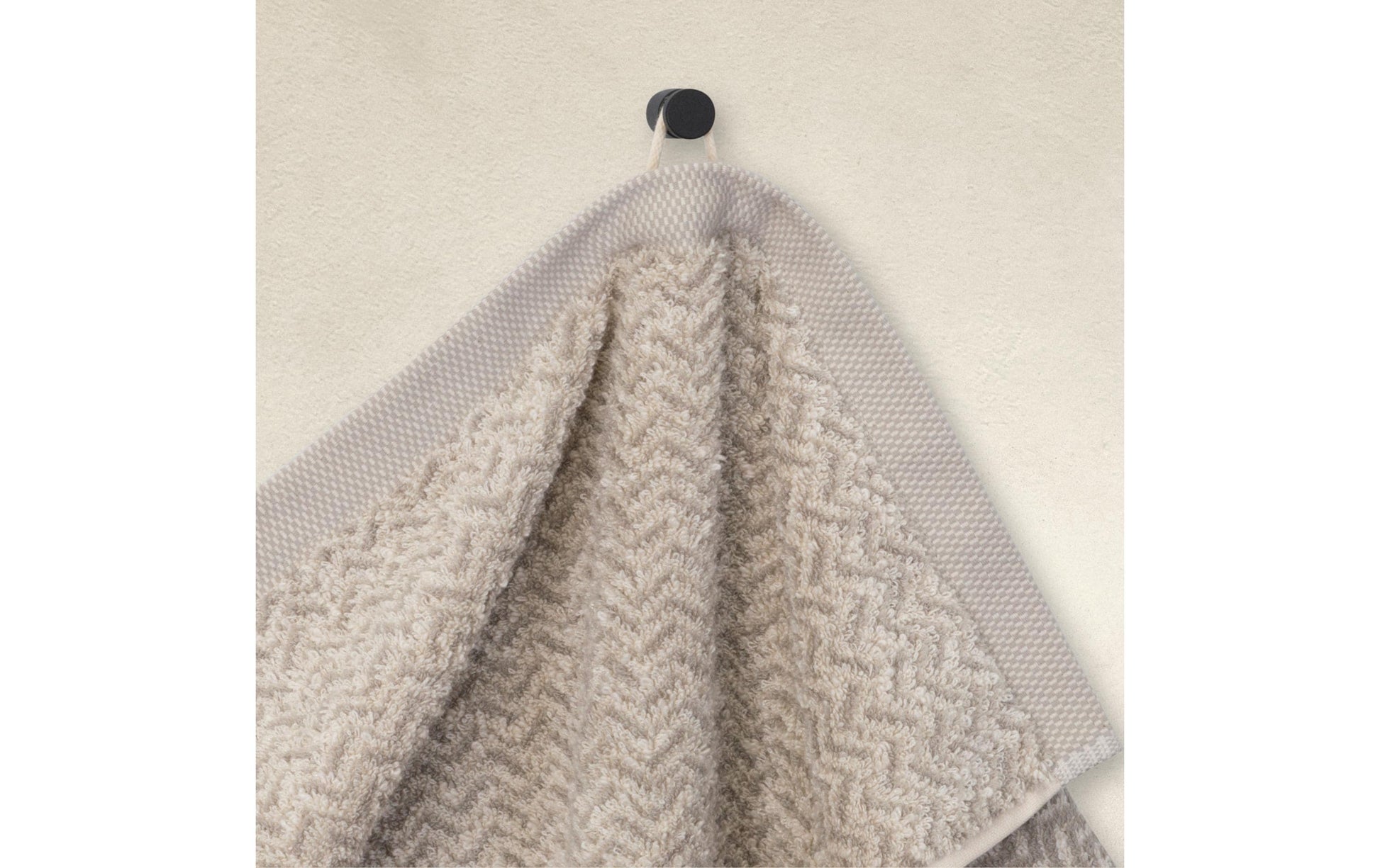 Möve Brooklyn Duschtuch – 80 × 150 cm – Beige – Leinen/Baumwolle – 60 °C