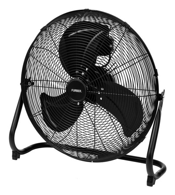 Furber. Furber Bodenventilator Vayu-Industry F01252 – 50 cm (20"), 3 Stufen, 125 W, 62 dB(A), Silber