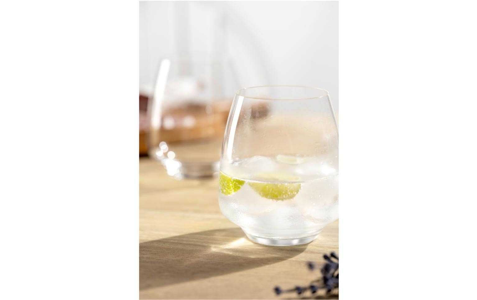 LEONARDO Trinkglas – 0,46 l, Kristallglas, Transparent, Spülmaschinenfest, 6 Stück