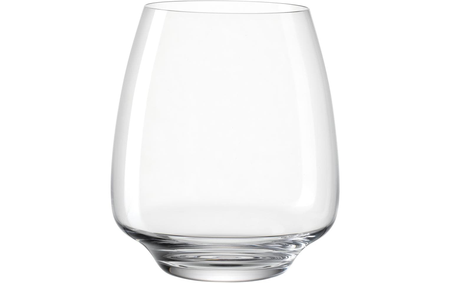 LEONARDO Trinkglas – 0,46 l, Kristallglas, Transparent, Spülmaschinenfest, 6 Stück