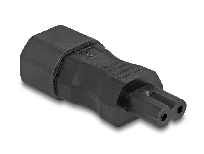 DeLOCK Netzadapter IEC 60320 C14 zu C7 – 2,5 A, 250 V – Schwarz