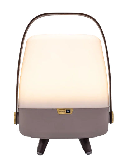 Kooduu Lite-up PLAY Mini – Bluetooth-Lautsprecher – 8 W, 11 h, Steinbraun