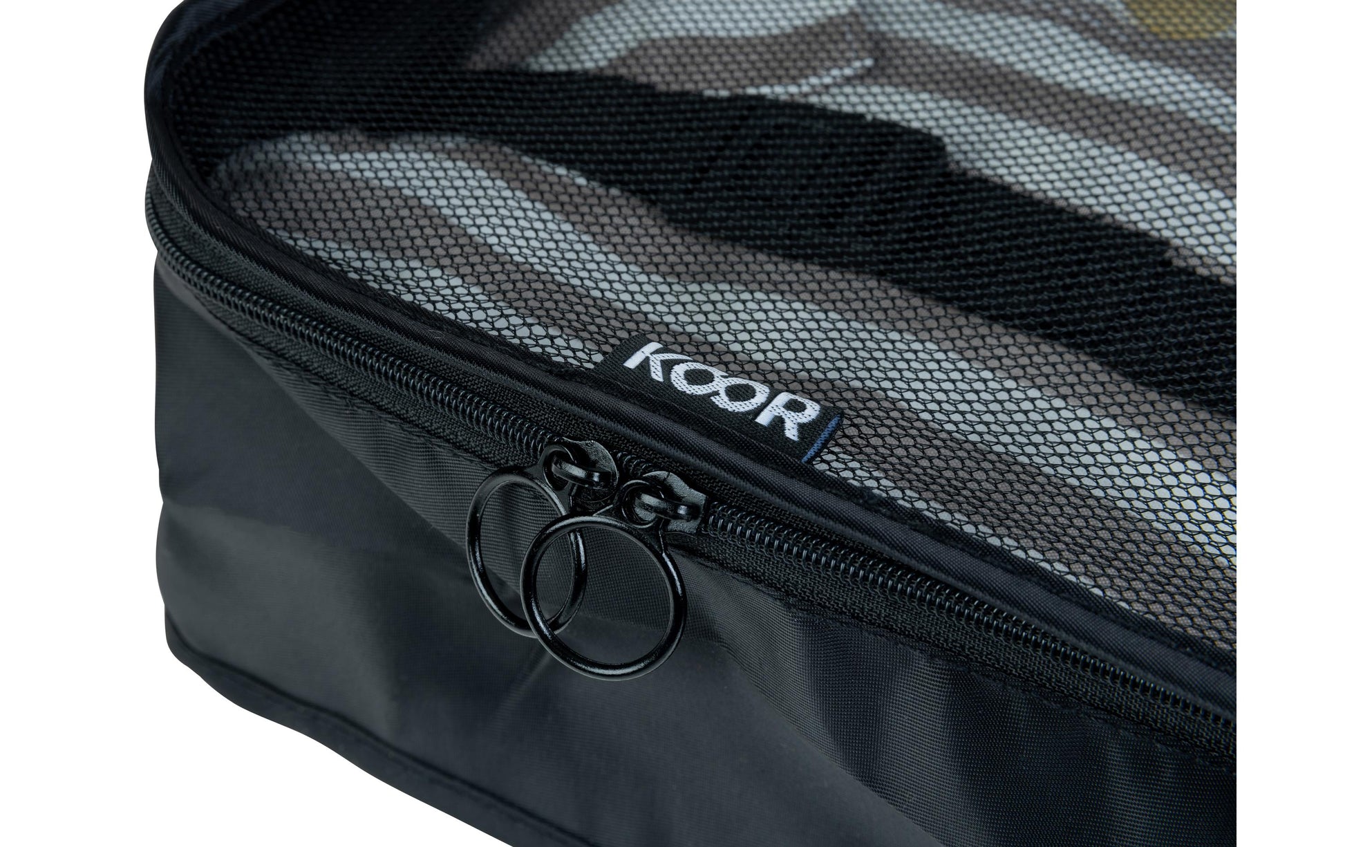 KOOR Packhilfen-Set Reesa XL – 40 × 30 × 12 cm, 14 l – schwarz, Polyester – 2-teilig