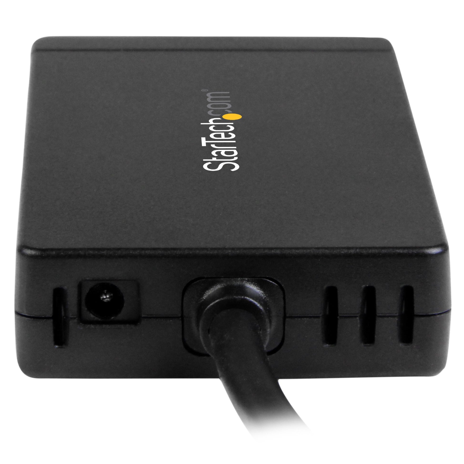 StarTech.com USB-Hub – USB-C, 3× USB-A, GbE, für Windows/Mac/ChromeOS