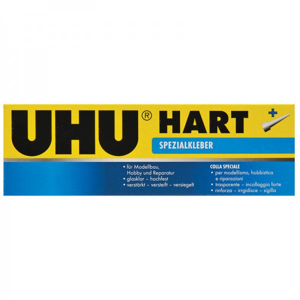 UHU Bastelkleber – 35 g – transparent – trocknet transparent, geruchsarm – zum Basteln