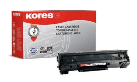 Kores G1230RB (CE278A) Schwarz Toner – Wiederaufbereitet – 2'100 Seiten – für HP LaserJet Pro 1566/1606