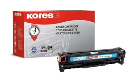 Kores G1233RBB (CE411A) Cyan-Toner – wiederaufbereitet – 2'600 Seiten – für HP LaserJet Pro 300