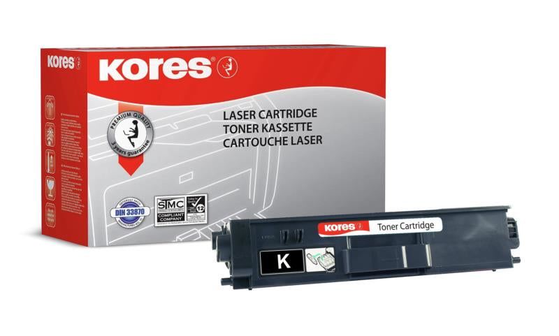 Kores G1243RBS (TN-325BK) Schwarzer Toner – Wiederaufbereitet – 4'000 Seiten – für Brother HL 4150/4570 u. a.