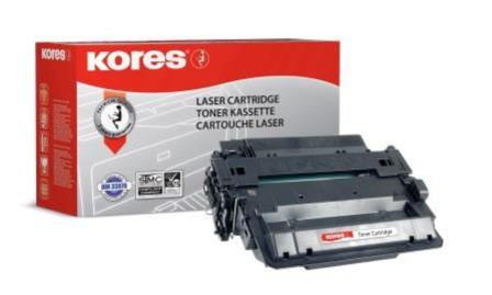 Kores G1222RB (CE255A) Schwarzer Toner – Wiederaufbereitet – 6'000 Seiten – für HP LaserJet P3011/P3015 u. a.