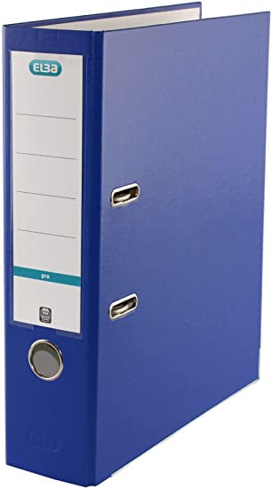 Elba smart Pro Ringbuch – 2-Ring – für A4 – Rückenbreite 8 cm – Blau