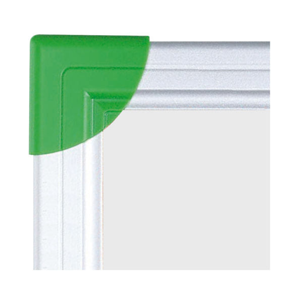 Franken Whiteboard – 120 × 90 cm, Emaille, magnetisch, Alu-Rahmen, Wandmontage, inkl. Stiftablage