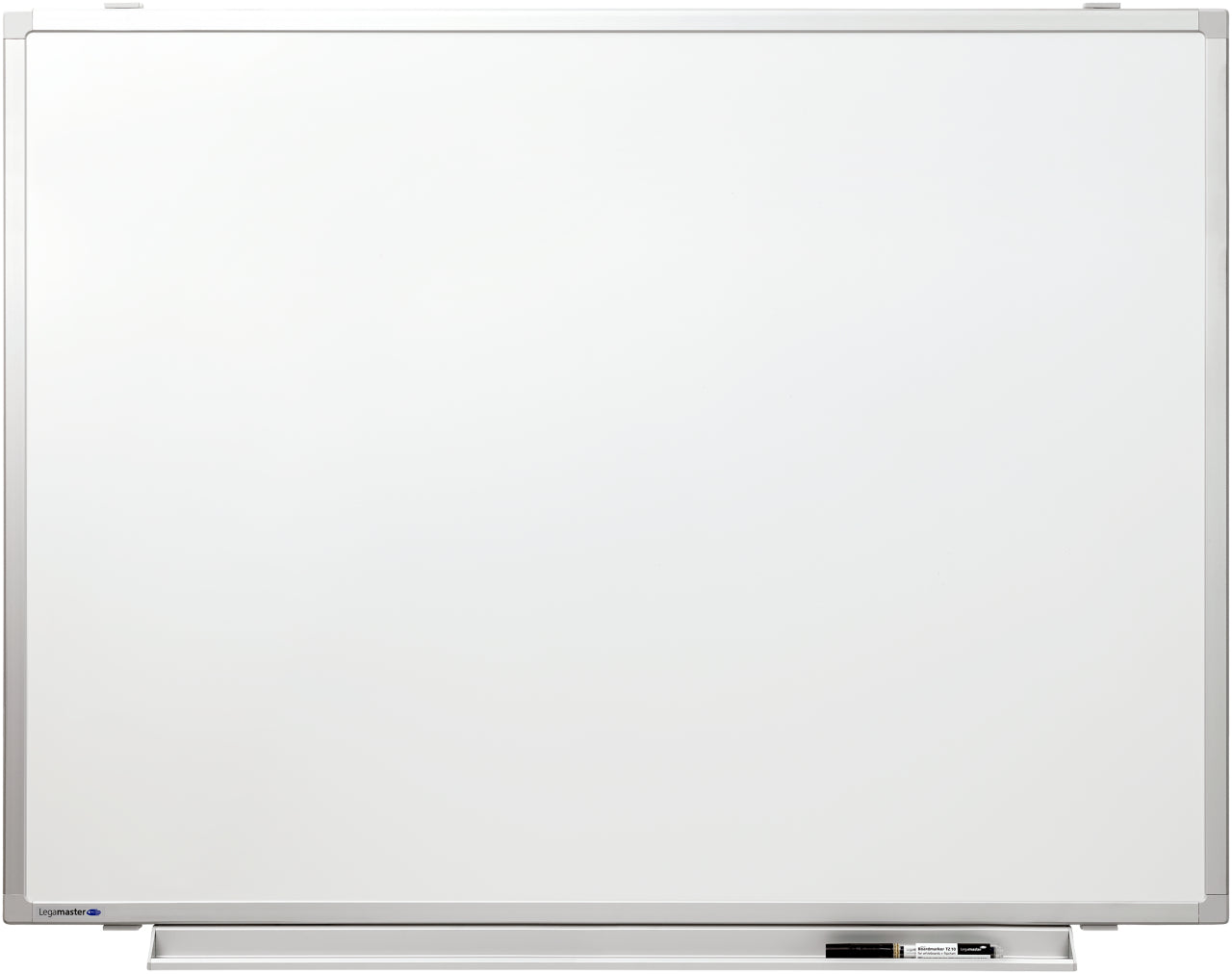 Legamaster Whiteboard – 100 × 75 cm, Emaille, magnetisch, Aluminiumrahmen, Wandmontage, inkl. Marker