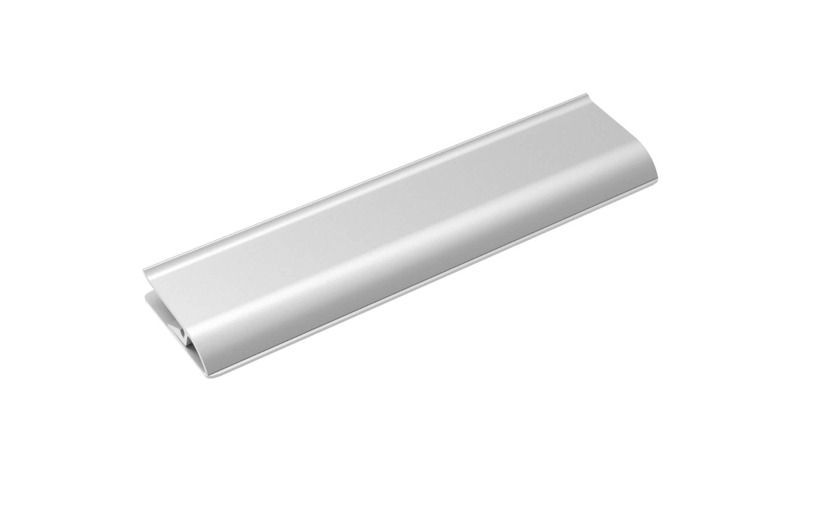 MAUL Magnetleiste – 156 × 40 mm, silber, selbstklebend