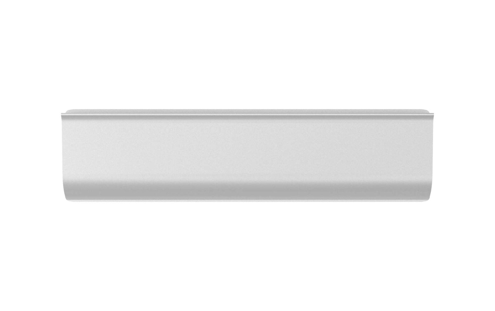 MAUL Magnetleiste – 156 × 40 mm, silber, selbstklebend