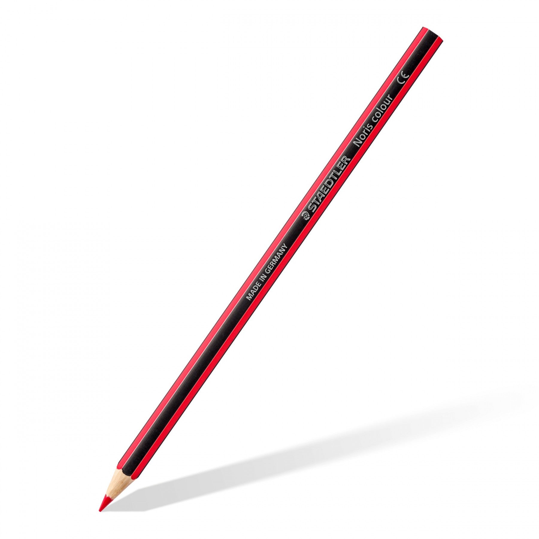 Staedtler Buntstifte Noris colour Upcycling – 12 Farben, im Kartonetui, sechskantig, PEFC