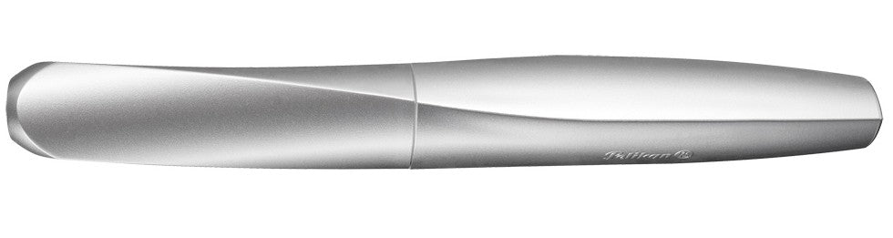 Pelikan Twist – Tintenroller mit Kappe, 0,4 mm, Blau, für Linkshänder