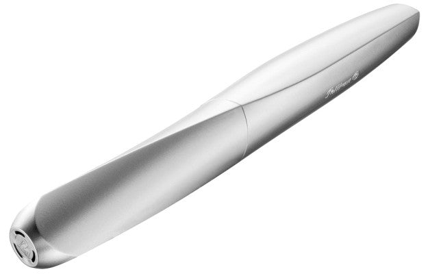 Pelikan Twist – Tintenroller mit Kappe, 0,4 mm, Blau, für Linkshänder