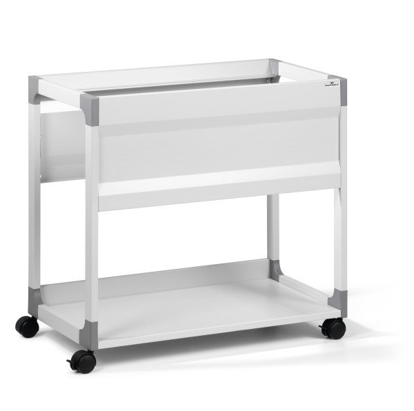 Durable SYSTEM File Trolley Regal – Stahl/Kunststoff, Grau, 70 × 71 × 44 cm, für Hängemappen und Aktenordner