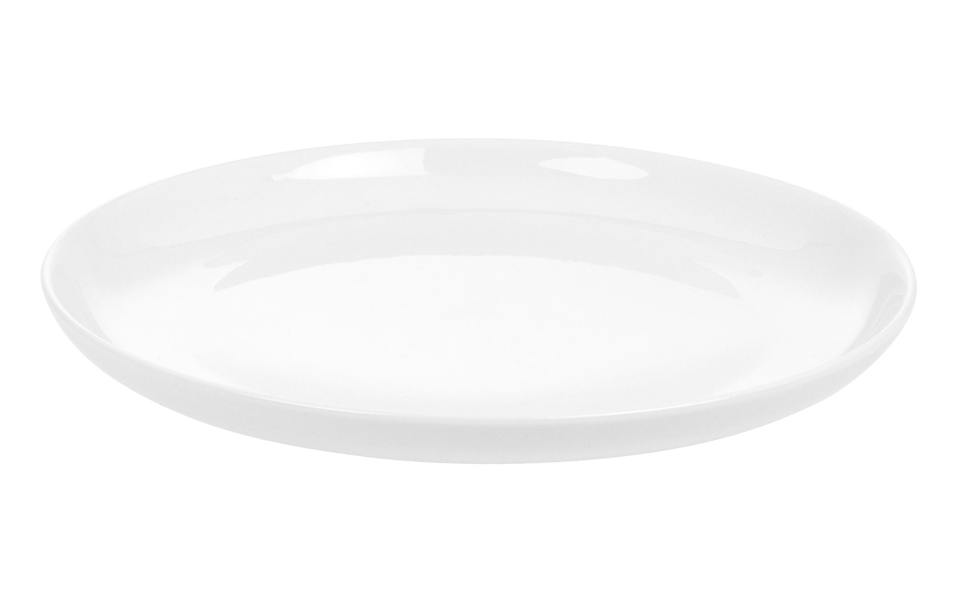 Furber. Furber Teller – 6er Set, Ø 21 cm, Knochenporzellan, Weiss, spülmaschinenfest