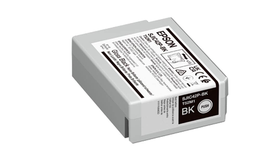 Epson Tintenpatrone SJIC42P-BK, schwarz, ca. 50 ml – für Inkjetdrucker/Multifunktionsgeräte