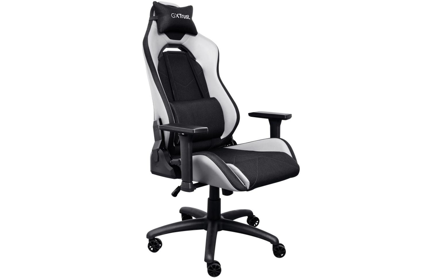 Trust Konferenzstuhl GXT 714W Ruya – 71×75×134 cm, schwarz/weiss