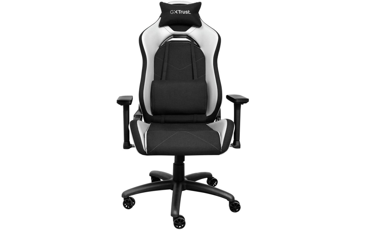 Trust Konferenzstuhl GXT 714W Ruya – 71×75×134 cm, schwarz/weiss